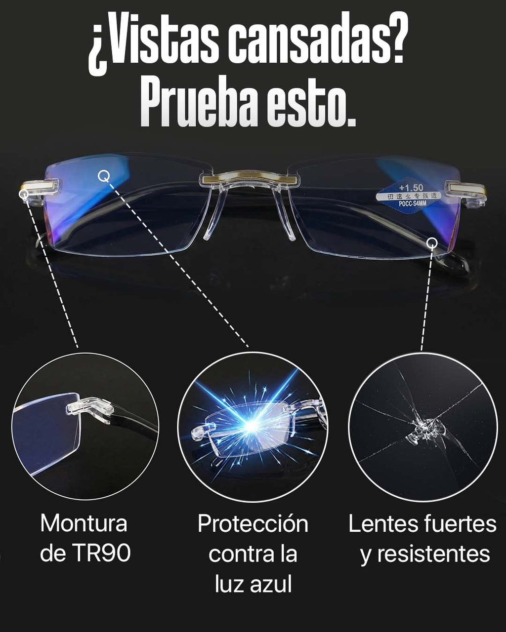Gafas Optilux TR90-👓✨ La solución que está salvando la vista de miles