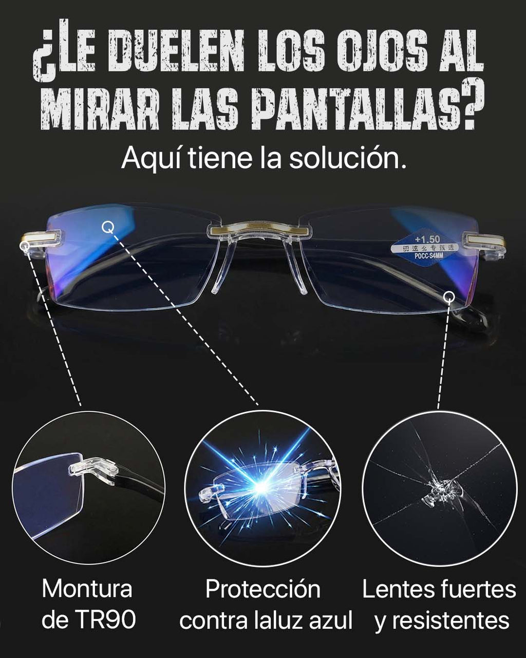 Gafas Optilux TR90-👓✨ La solución que está salvando la vista de miles