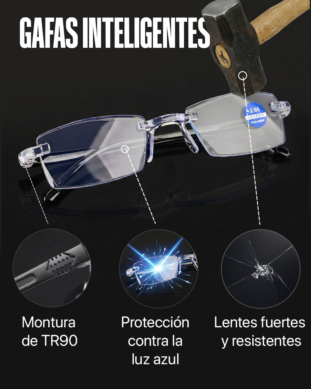 Gafas Optilux TR90-👓✨ La solución que está salvando la vista de miles